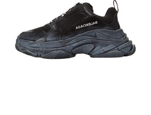 Sneakerek és cipők Balenciaga Triple S Triple Black W Fekete | 172342F128017