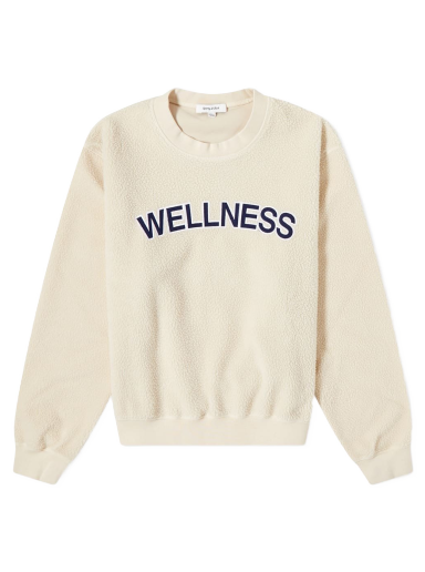 Sweatshirt Sporty & Rich Wellness Sherpa Sweatshirt Bézs | CR666CR