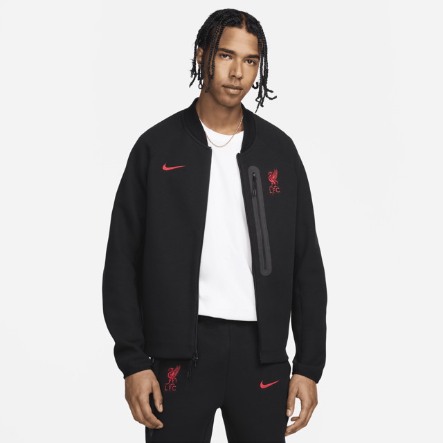 Sweatshirt Nike Liverpool FC Tech Fleece Fekete | FQ3505-010