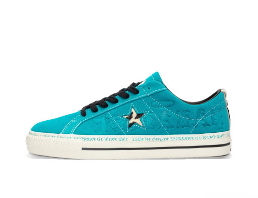 Sneakerek és cipők Converse Sean Pablo x One Star Pro Low "Paradise - Rapid Teal" Türkizkék | 173215C