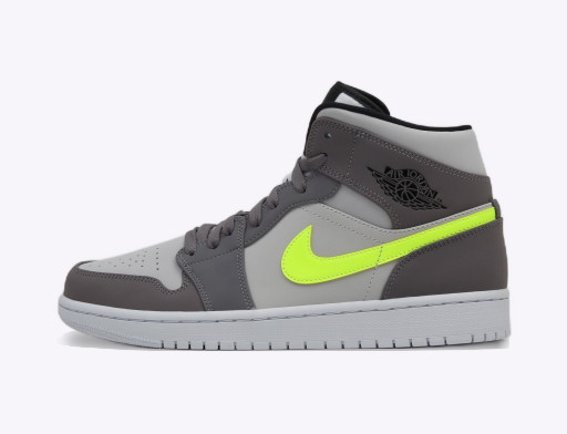 Korlátozott példányszámban Jordan Air Jordan 1 Mid "Gun Smoke Volt" Szürke | 554724-072