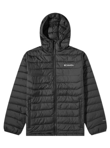 Puff dzsekik Columbia Powder Lite Hooded Jacket Fekete | 1693931-010