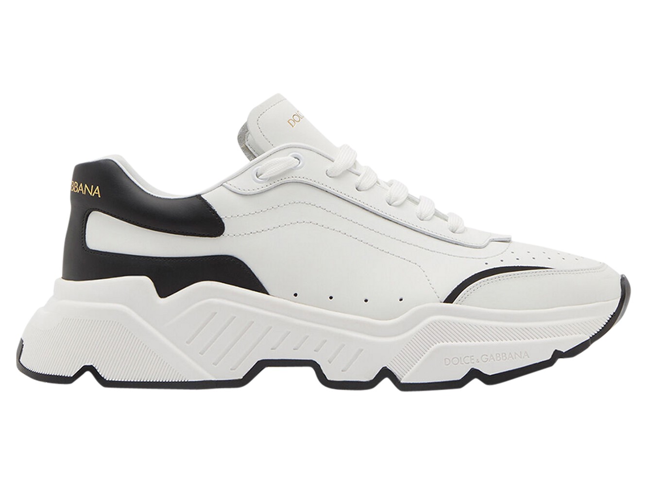 Sneakerek és cipők Dolce & Gabbana Daymaster Low White Black Fehér | CS1791 AX589 89697, 0