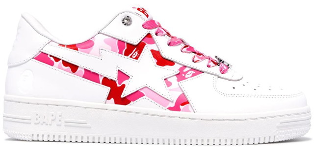 Sneakerek és cipők BAPE Bape Sta Icon ABC Camo "Pink" Velikost Rózsaszín | 1K30-191-307-PINK
