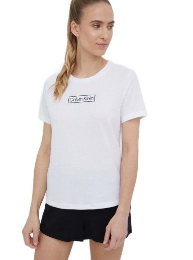 Pizsama CALVIN KLEIN Pyjama Tee Fehér | 000QS6804E.PPYY