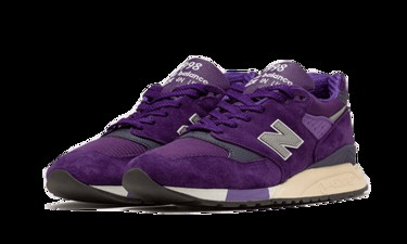 Sneakerek és cipők New Balance Teddy Santis x 998 Made in USA "Purple Suede" Orgona | U998TE, 1