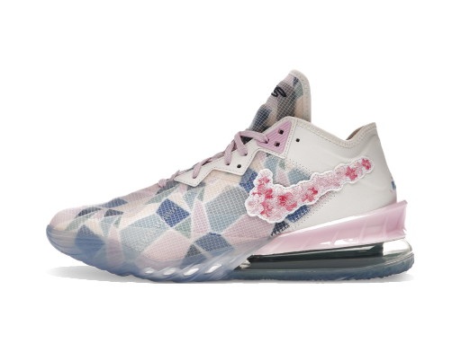 Sneakerek és cipők Nike LeBron 18 Low atmos Cherry Blossom Szürke | CV7562-101