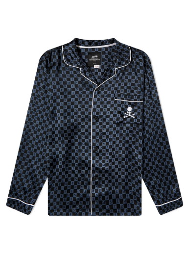 Pizsama Vans x Mastermind World Pyjama Shirt Sötétkék | VN0A7SQRBLK1