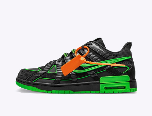 Sneakerek és cipők Nike Off-White x Air Rubber Dunk ''Green Strike'' Fekete | CU6015-001