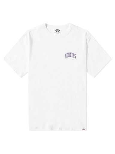 Póló Dickies Aitkin Chest Logo Tee Fehér | DK0A4Y8OWHX1