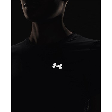 Póló Under Armour Iso-Chill Laser Tee Fekete | 1376818-001, 3