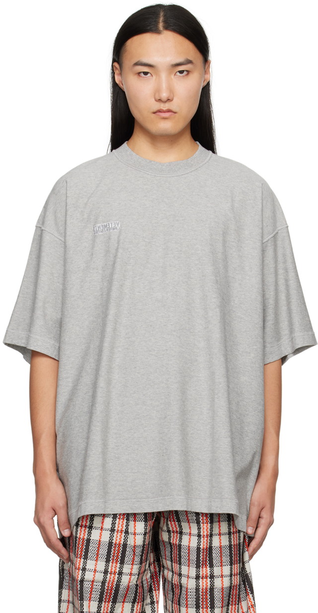 Póló VETEMENTS Inside Out T-Shirt Szürke | UE64TR600GG