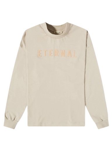 Póló Fear of God Long Sleeve Eternal Cotton Tee Bézs | FGE50-002AJER-252