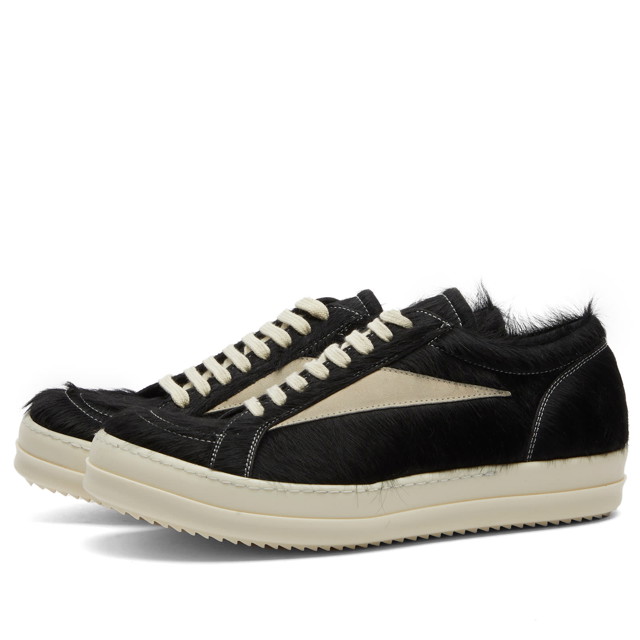 Sneakerek és cipők Rick Owens Ponyhair Vintage Fekete | RR01D3897-LHLLV-S-911