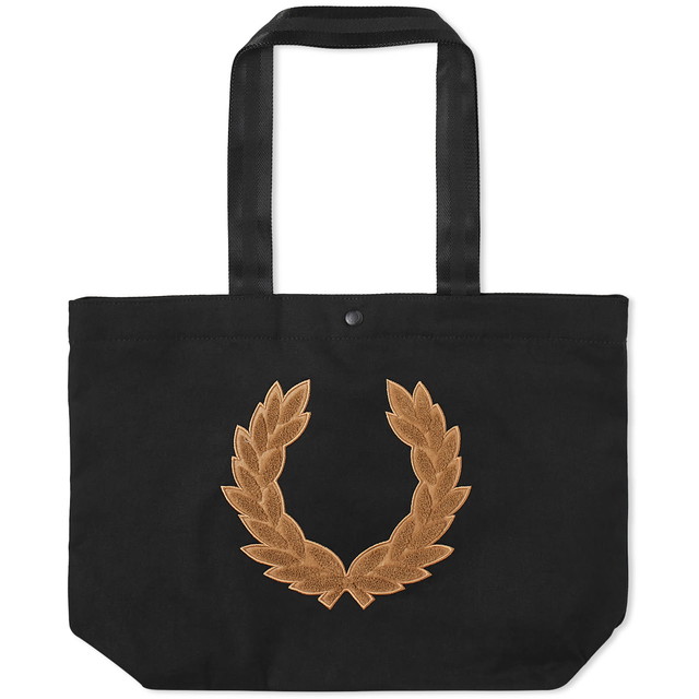 Vászontáskák Fred Perry Laurel Wreath Canvas Fekete | L7295-R91