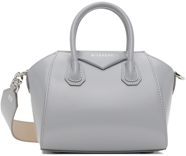 Kézitáskák Givenchy Mini Antigona Toy Bag Szürke | BB50WKB1YD939