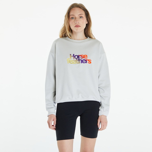 Sweatshirt Horsefeathers Haley Sweatshirt Cement Szürke | SW901B