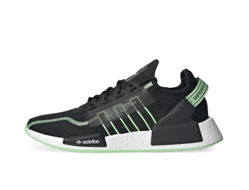 Sneakerek és cipők adidas Originals NMD R1 V2 Black Glory Mint Fekete | GW4709
