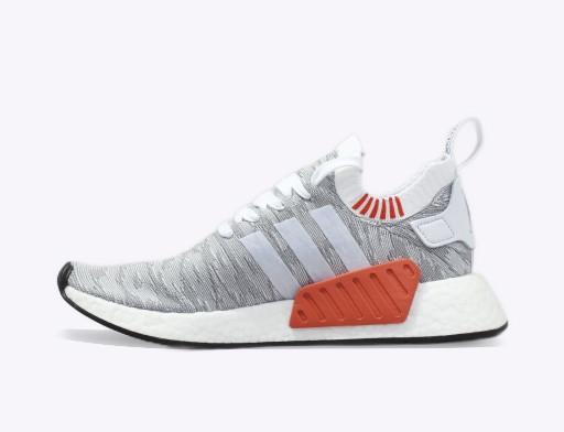 Sneakerek és cipők adidas Originals NMD_R2 Primeknit "Running White" Szürke | BY9410