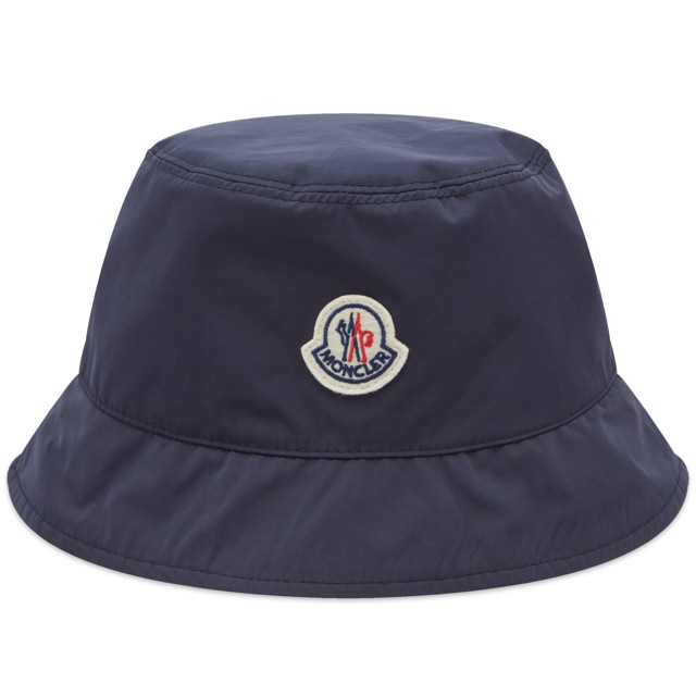 Kalapok Moncler Logo Badge Bucket Hat Sötétkék | 3B000-04-54A91-74S