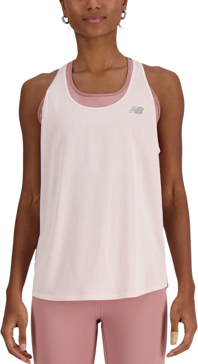 Póló New Balance Athletics Tank Bézs | wt41250-qph