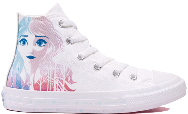 Sneakerek és cipők Converse Chuck Taylor All Star Hi Frozen 2 White (PS) Fehér | 367353F