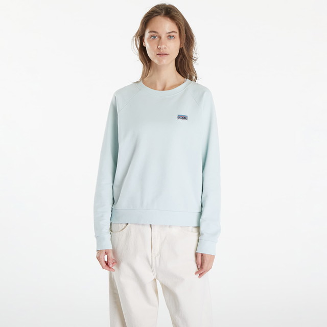 Sweatshirt Patagonia Regenerative Organic Certified Cotton Essential Top Wispy Green Zöld | 42170 WPYG