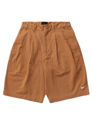 Rövidnadrág Nike Pleated Chino Short 
Narancssárga | DX0643-270