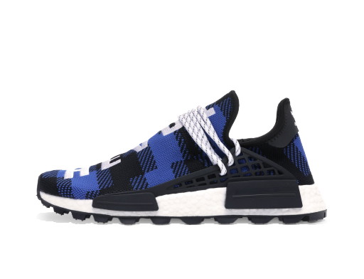 Sneakerek és cipők adidas Originals NMD Hu Pharrell x BBC Blue Plaid Többszínű | EF7387