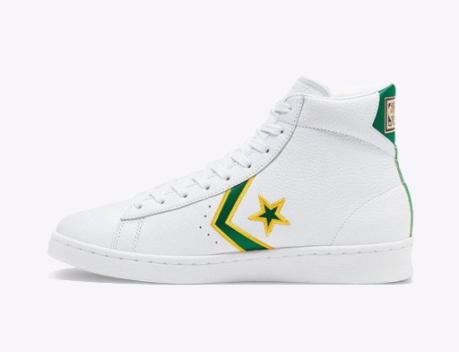 Sneakerek és cipők Converse Pro Leather Mid "Boston Celtics" Fehér | 167061C