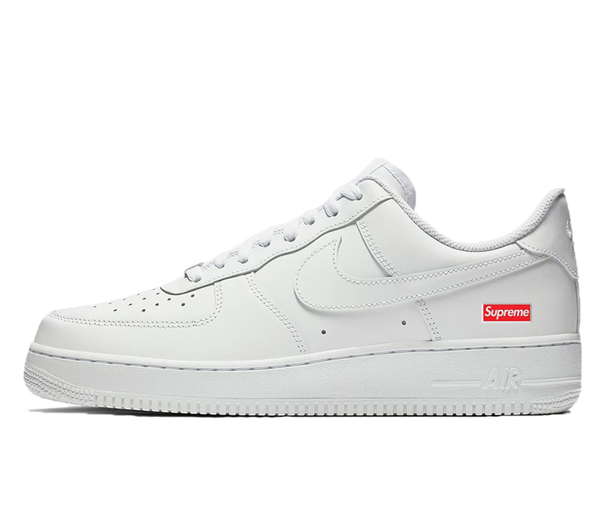 Sneakerek és cipők Nike Supreme x Air Force 1 Low "Box Logo - White" Fehér | CU9225-100, 0