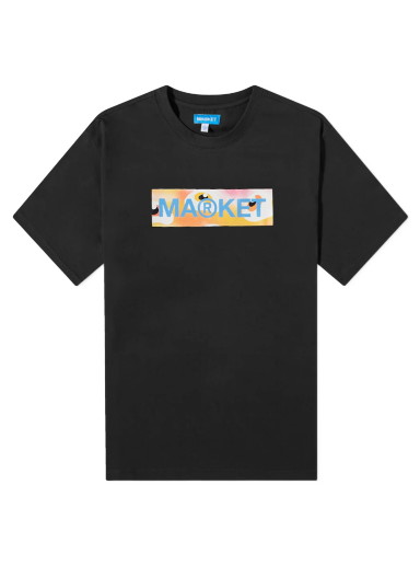 Póló MARKET Bar Logo T-Shirt Fekete | 399001600-BLK