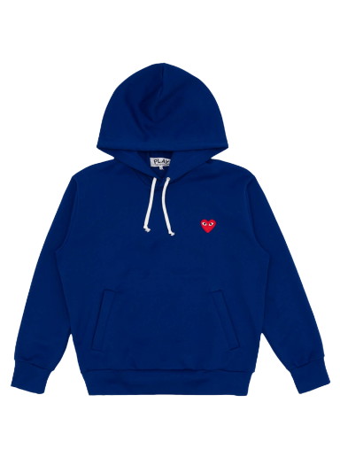 Sweatshirt Comme des Garçons Play Hoodie Sötétkék | AZ T174 051 2