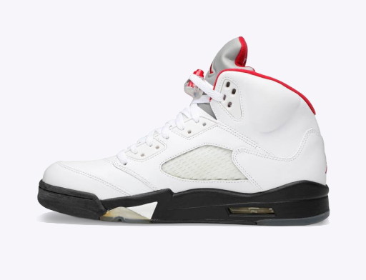 Sneakerek és cipők Jordan Air Jordan 5 Retro ''Fire Red'' 2013 Fehér | 136027-100