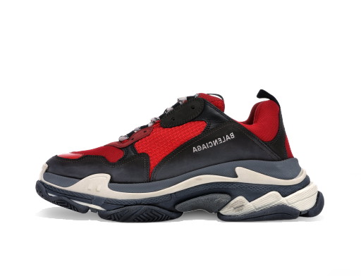 Sneakerek és cipők Balenciaga Triple S Red Black Fekete | 516440-W09O7-6576