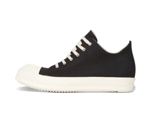 Sneakerek és cipők Rick Owens DRKSHDW Black Denim Low Fekete | DU02B4802DQ-911 / DS02B4802DQ-911