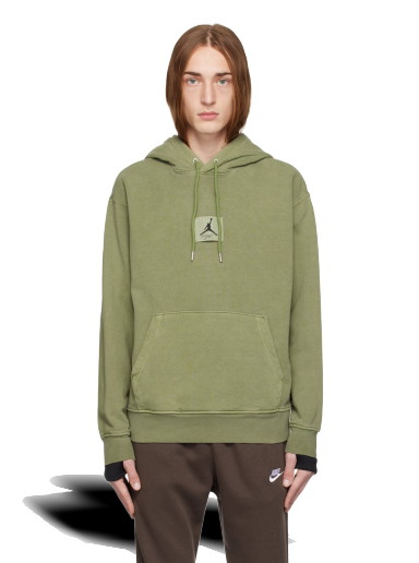Sweatshirt Jordan Essentials Statement Fleece Washed Pullover Hoodie Zöld | FB7290-340