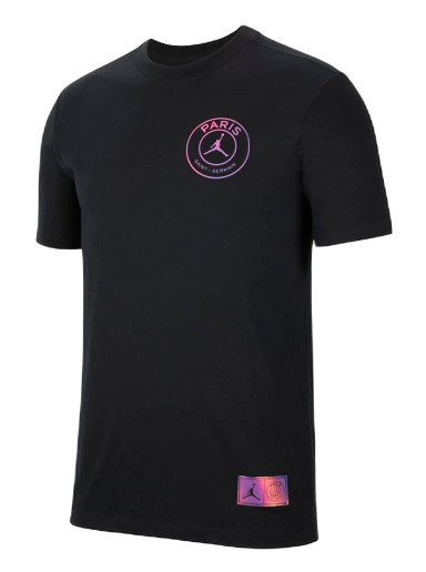 Póló Jordan PSG Paris Saint Germain Logo Tee Black Fekete | CV3402-010