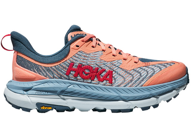 Sneakerek és cipők Hoka One One Mafate Speed 4 Papaya Real Teal (Women's) Szürke | 1131056-PPYR