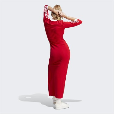 Ruha adidas Originals Adicolor Classics 3-Stripes Maxi Dress 
Piros | II0750, 2