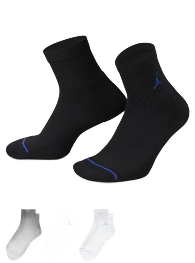 Zoknik és harisnyanadrágok Jordan Everyday Ankle Socks (3 Pairs) Többszínű | DX9655-904