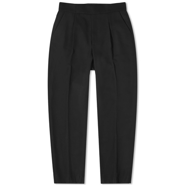 Nadrág Fear of God Single Pleat Tapered Trouser Fekete | FG840-083GRB-001