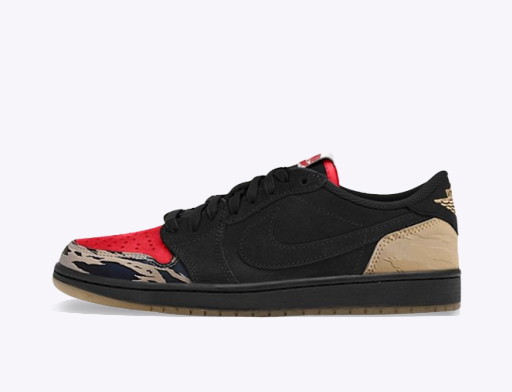 Sneakerek és cipők Jordan SoleFly x Air Jordan 1 Low "Carnivore" Fekete | DN3400-001