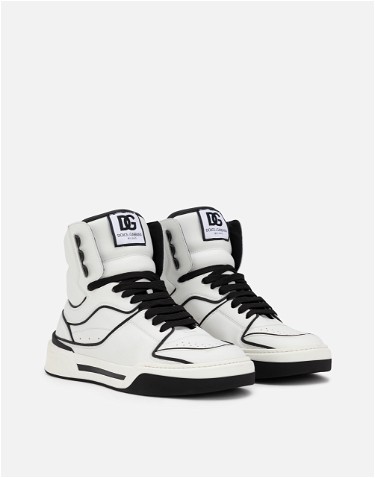 Sneakerek és cipők Dolce & Gabbana Calfskin Nappa New Roma Mid-top Fehér | CS2037AY96589697, 1