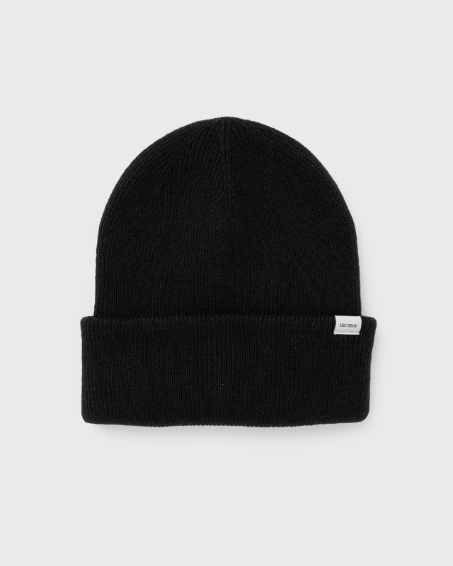 Beanie sapkák Les Deux Wayne Wool Beanie Fekete | LDM710012-100100