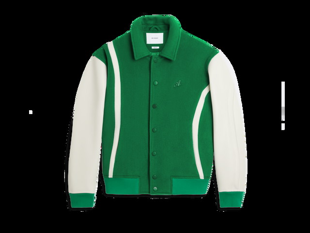 Dzsekik AXEL ARIGATO Bay Varsity Jacket Zöld | A2183004