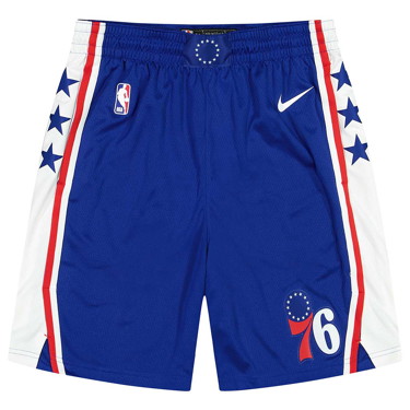 Rövidnadrág Nike NBA Philadelphia 76ers Icon Edition Shorts Sötétkék | DX8728-495, 1