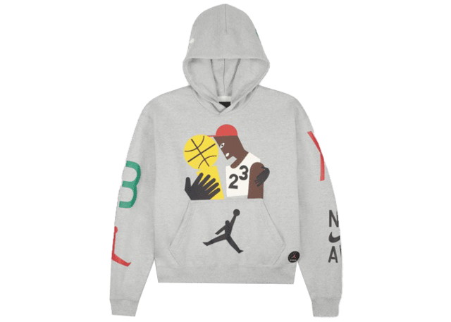 Sweatshirt Jordan Jordan x Nina Chanel Abney Hoodie Grey Szürke | DO4159-063