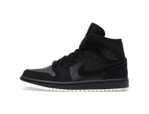 Sneakerek és cipők Jordan Jordan 1 Mid "Glitter Black" W Fekete | BQ6472-001