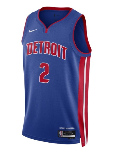 Sportmezek Nike Detroit Pistons Icon Edition 2022/23 Dri-FIT NBA Swingman Jersey Kék | DN2004-401
